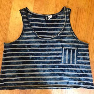 Striped BDG Crop Top